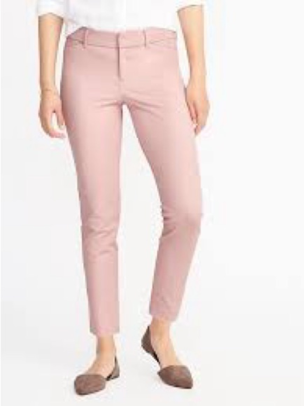 Have Women's Skinny Dress Pants in Light Pink